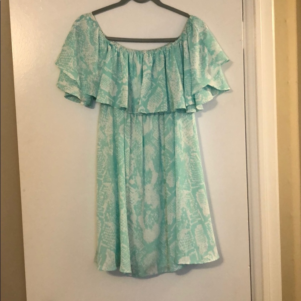 Off the shoulder dress